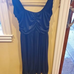 Bebe royal blue dress